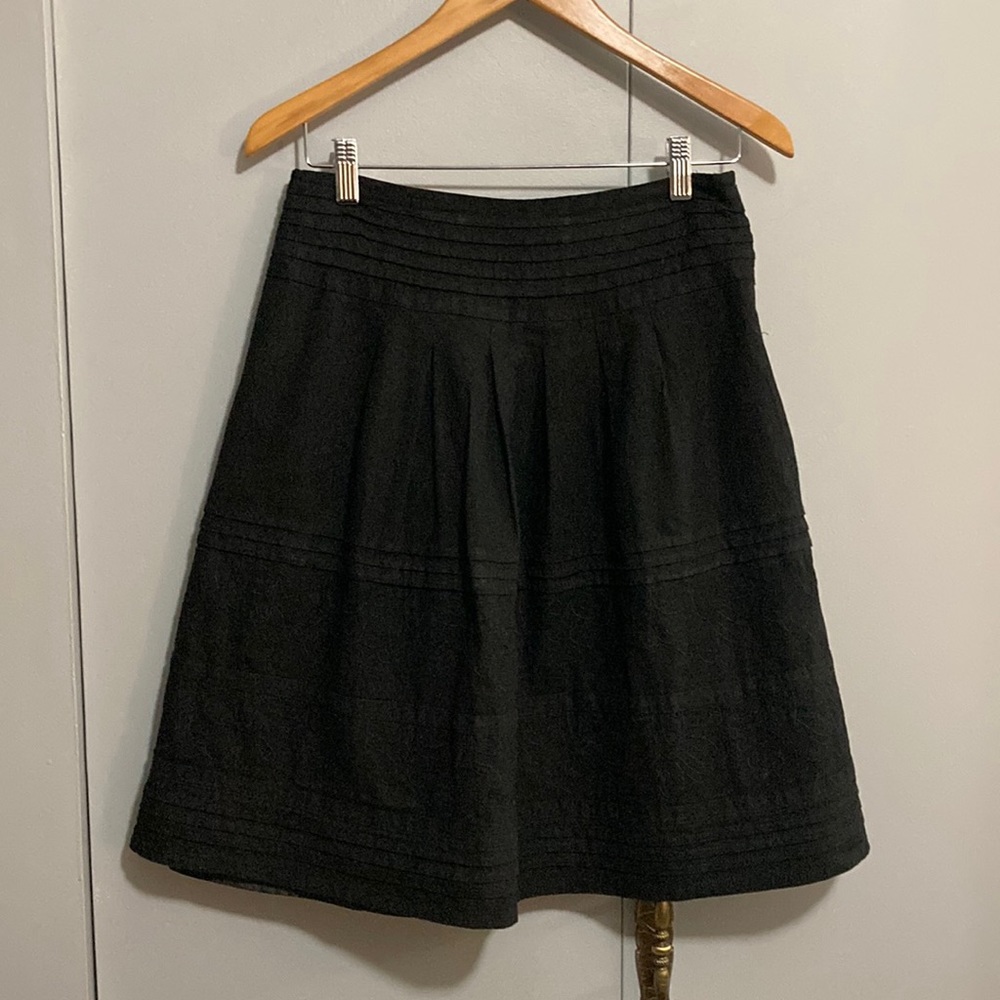 2 for $20 | Mandarin Blue Linen Blend Skirt